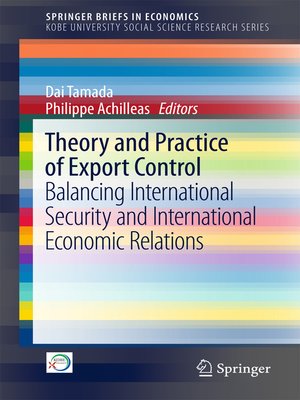 cover image of Theory and Practice of Export Control